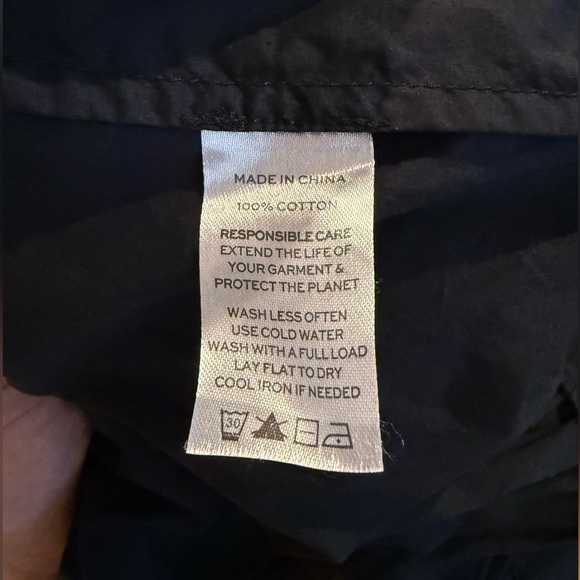 Hill House The Ellie Nap Dress Black Cotton S - Picture 8 of 8